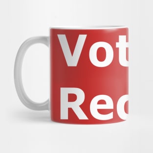 Vote Red Mug